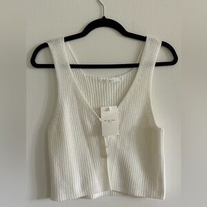 Almina Knit V Neck Vest